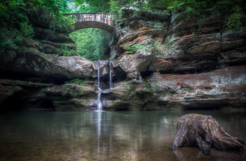 Картинка природа водопады простор