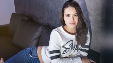 Картинка aza девушки -unsort+ брюнетки темноволосые модель девушка