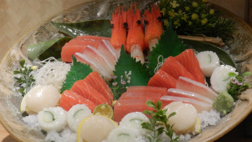 Картинка еда рыба +морепродукты +суши +роллы снедь