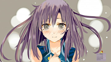 Картинка календари аниме 2018 взгляд девушка лицо