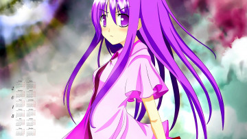 Картинка календари аниме девушка 2018 взгляд