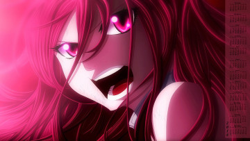 Картинка календари аниме лицо девушка 2018 взгляд