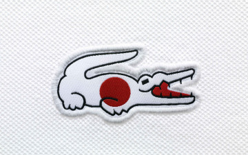 Картинка бренды lacoste франция крокодил флаг france