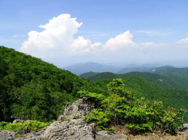 Обои картинки фото сихотэ- алинь, природа, горы, облака, сопки, россия, сихотэ-, алинь, приморье