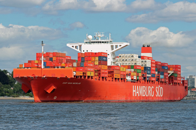 Обои картинки фото корабли, грузовые суда, контейнеровоз