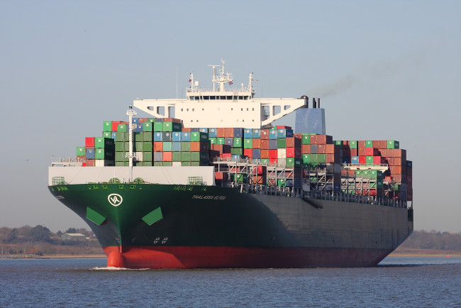 Обои картинки фото корабли, грузовые суда, контейнеровоз