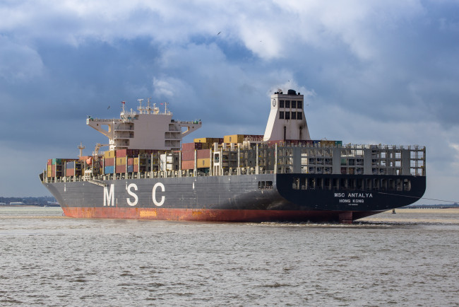 Обои картинки фото корабли, грузовые суда, контейнеровоз