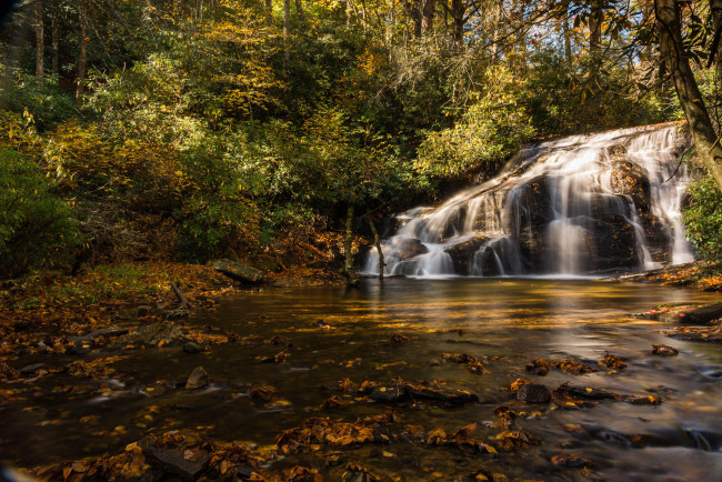 Обои картинки фото природа, водопады, простор