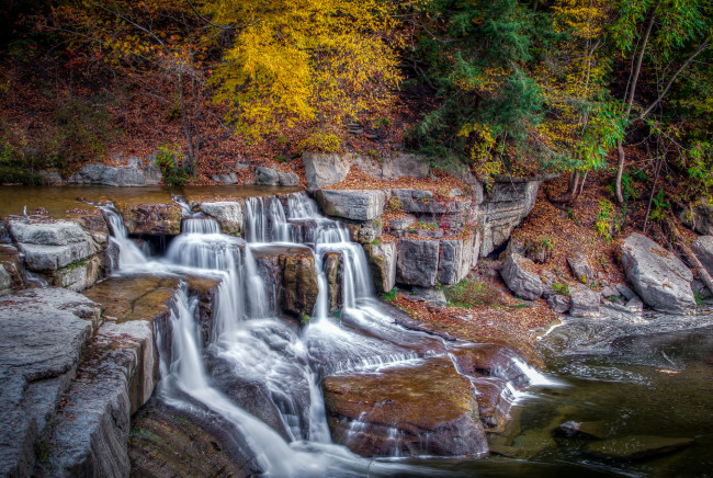 Обои картинки фото природа, водопады, простор