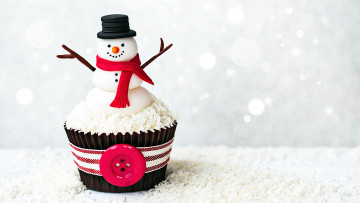 Картинка праздничные угощения кекс