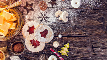 Картинка праздничные угощения печенье