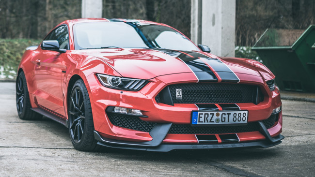Обои картинки фото автомобили, mustang, ford, shelby, gt350