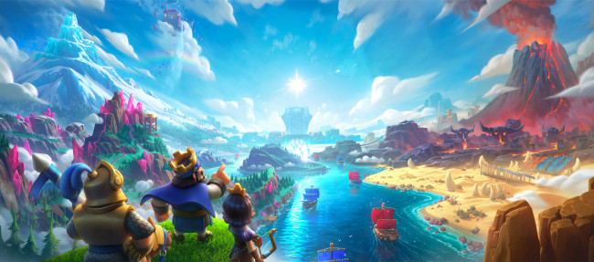 Обои картинки фото clash royale, видео игры, clash, royale