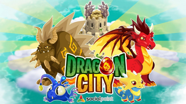 Обои картинки фото dragon city, видео игры, dragon, city