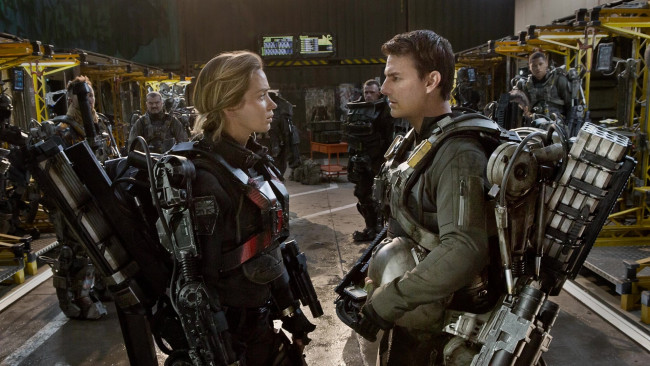 Обои картинки фото edge of tomorrow , 2014, кино фильмы, edge of tomorrow, грань, будущего, фантастика, боевик, сша, канада, том, круз, эмили, блант, кадры, из, фильма