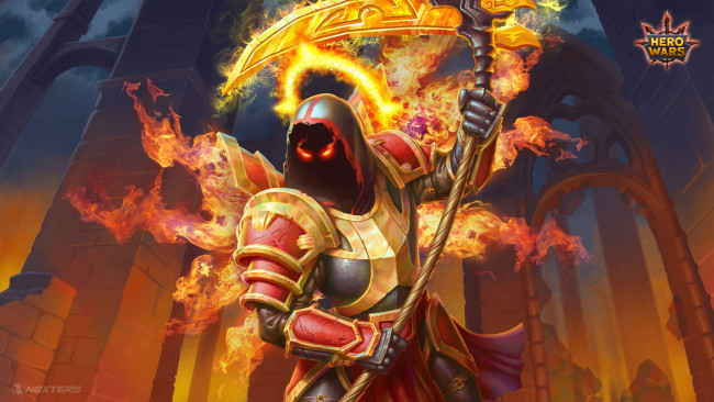 Обои картинки фото hero wars, видео игры, hero, wars