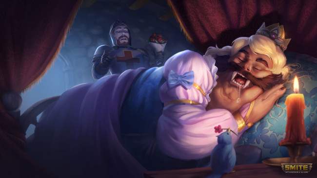 Обои картинки фото видео игры, smite