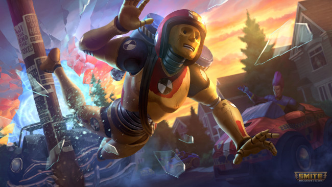 Обои картинки фото видео игры, smite