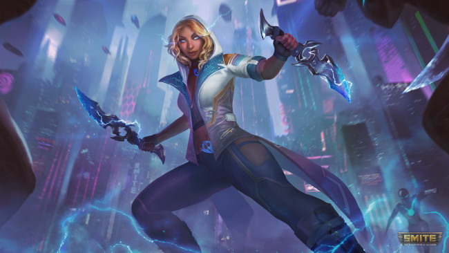 Обои картинки фото видео игры, smite