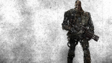 Картинка рисованное кино +мультфильмы терминатор оружие