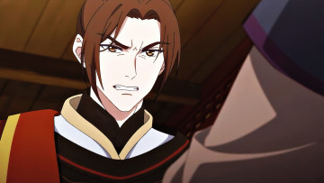 Картинка аниме tian+guan+ci+fu персонаж злость