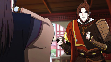 Картинка аниме tian+guan+ci+fu персонажи драка