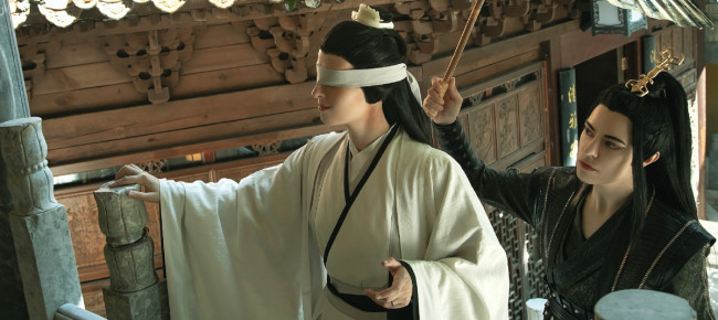 Обои картинки фото мужчины, - креатив,  косплей, образы, костюмы, сюэ, ян, сяо, синчэнь