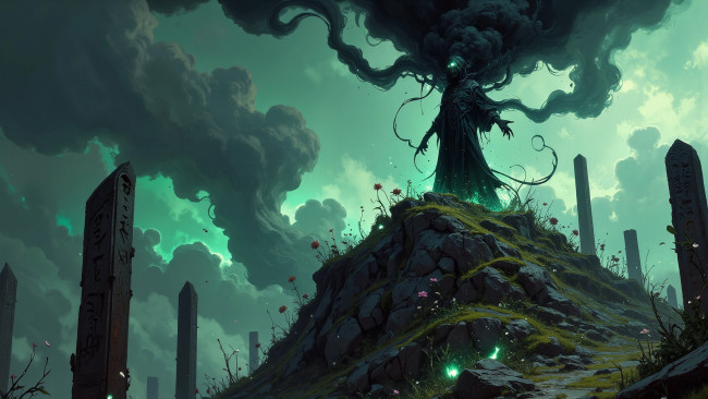 Обои картинки фото фэнтези, нежить, нейросети, графика, нейроарт, ai, art, нейронные, сети, рисунки, нейро, искусство, нейрографика, graphics, neuroart, neural, networks, drawings, neuro, neurography