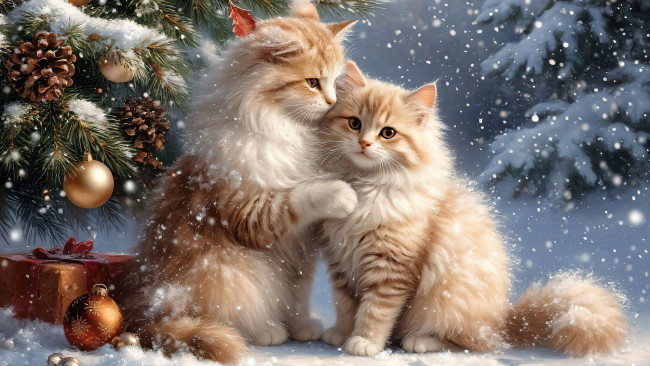 Обои картинки фото рисованное, животные,  коты, нейросети, графика, нейроарт, ai, art, нейронные, сети, рисунки, нейро, искусство, нейрографика, graphics, neuroart, neural, networks, drawings, neuro, neurography