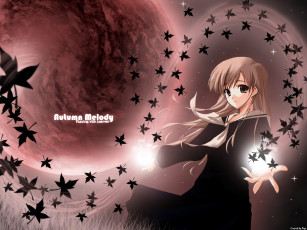 Картинка autumn melody аниме maria sama ga miteru