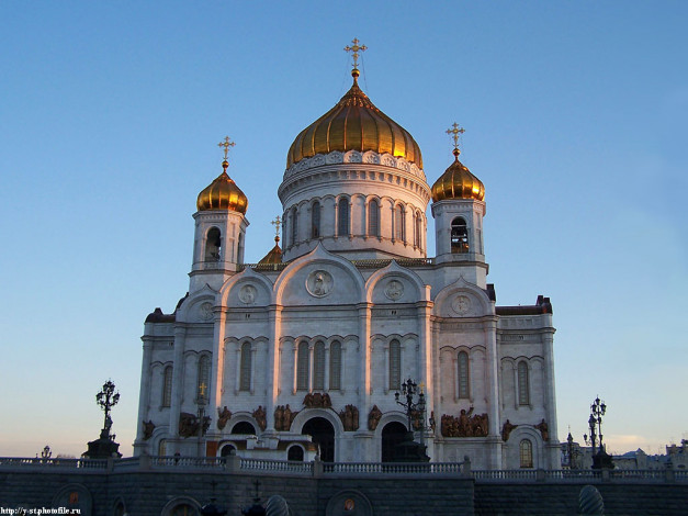 Обои картинки фото москва, храм, христа, спасителя, города, россия