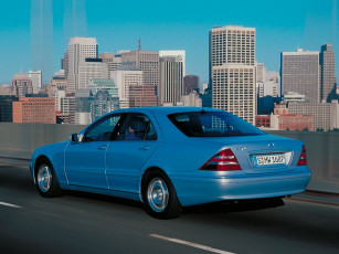 Картинка mercedes benz class w220 автомобили