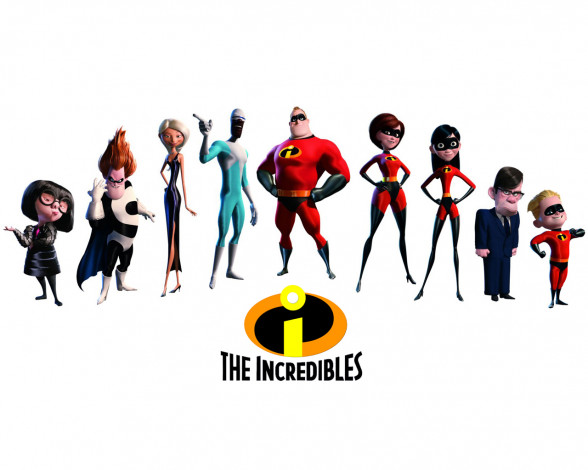 Обои картинки фото мультфильмы, the, incredibles