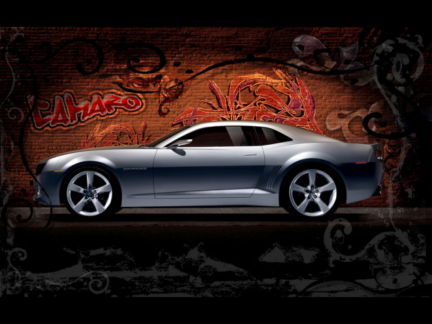 Обои картинки фото автомобили, camaro