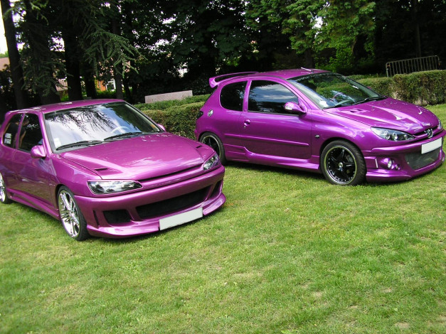 Обои картинки фото автомобили, peugeot