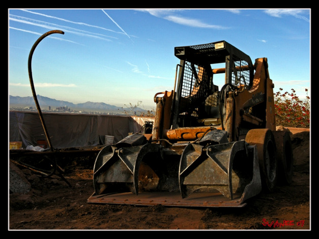 Обои картинки фото duelling, rivals, техника, автопогрузчики