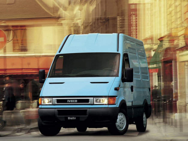 Обои картинки фото iveco, daily, автомобили