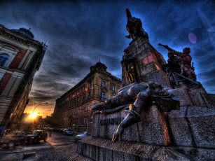 Картинка города памятники скульптуры арт объекты