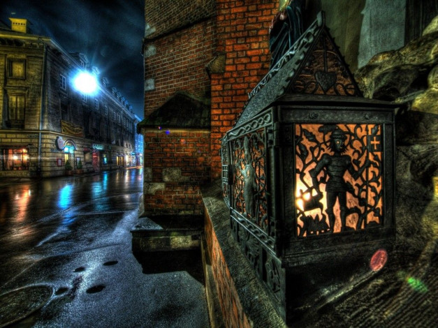 Обои картинки фото города, огни, ночного