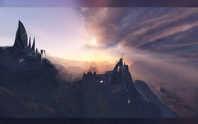 Обои картинки фото 3д, графика, nature, landscape, природа