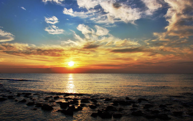 Обои картинки фото природа, восходы, закаты