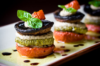 Картинка еда салаты закуски овощи рататуй