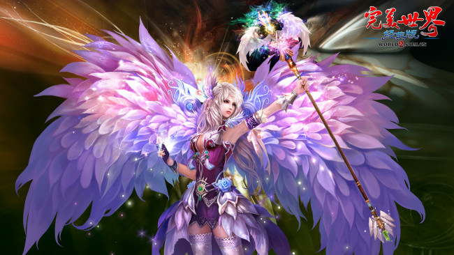 Обои картинки фото perfect, world, видео, игры, ангел
