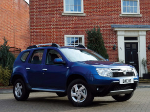 Картинка автомобили dacia синий 2013 duster uk-spec