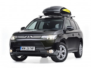 Картинка автомобили mitsubishi 2014г outlander fisher темный