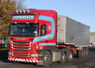 Картинка scania автомобили scania+ выставка улица ab швеция грузовые автобусы судовые дизельные двигатели