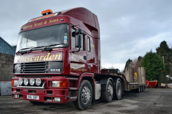 Картинка автомобили грузовики седельный тягач прицеп