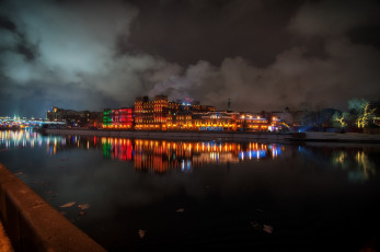 Картинка города москва+ россия красный октябрь