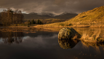 Картинка природа реки озера деревья горы озеро