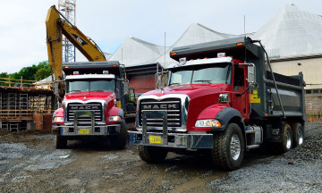 Картинка mack автомобили сша грузовики тяжелые inc trucks